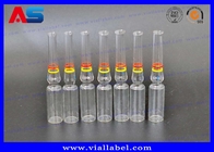 CMYK In ống thủy tinh 1ml cho dầu tiêm / dược phẩm