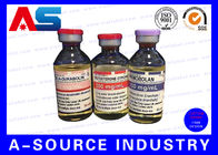Nhãn dầu đã qua sử dụng có thể in In nhãn dán cho bao bì dược phẩm Anabolic Peptide nhãn cuộn tùy chỉnh