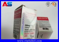 250g Peptide Powder 10ml Vial Boxes Custom Printing Waterproof