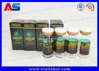 Peptide tăng trưởng cơ bắp 10ml Vial chai nhãn ISO9001 màu sắc Panton 22x50mm nhãn dán vial thủy tinh