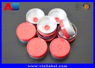 10ml chai tiêm thủy tinh Vial Flip Off Caps 20mm nhựa nhôm vật liệu nắp tùy chỉnh