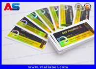 RX 10ml Vial Labels, Adhesive Laser Film Custom Vial Labels Clinical Design Labels cho các vial thủy tinh