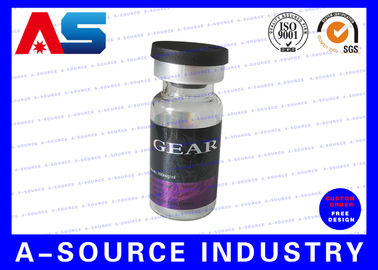 Nhãn nhãn ống Peptide vial tùy chỉnh Vinyl dán in nhãn chai 10ml