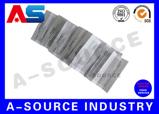 Vinyl Stickers in Printing Pharmaceutical Printing Of Peptide Propionate Labels for 2ml vials (Bản in dược phẩm in nhãn của peptide propionate cho chai 2ml)