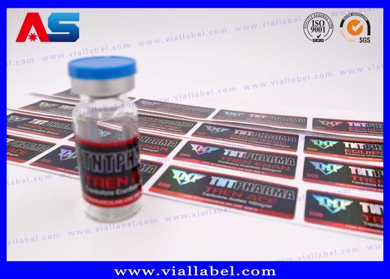 Nhãn nhãn chai thủy tinh tùy chỉnh Lamination bóng cho thuốc Bao bì HCG hộp nhãn chai