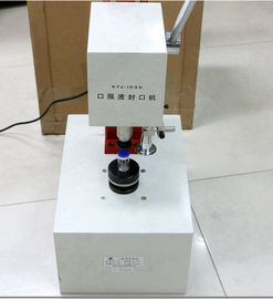 Đen đứng tay Vial Crimper Cap Sealer Máy 380v / 220v vial crimping máy
