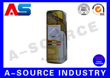 Thẻ giấy 10ml Vial thuốc hộp cho thuốc uống Peptide Oil