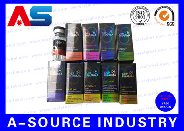 Bodybuilding tùy chỉnh Hộp 10ml rỗng, CMYK / Màu Panton Hộp 10 Ml