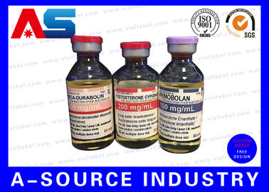Nhãn nhãn chai Peptide in ấn màu thông thường Giải pháp đóng gói dược phẩm