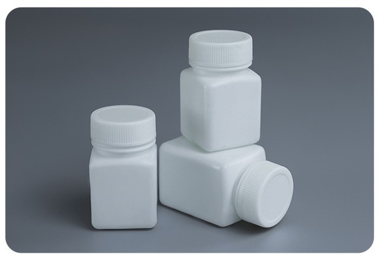 HDPE Bệnh viện nhựa chai thuốc với nắp chống trẻ em và bảo vệ