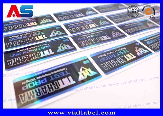 Custom Peptides Human Growth Private Label Stickers For Pharmaceuticals 10ml nhãn chai thuốc
