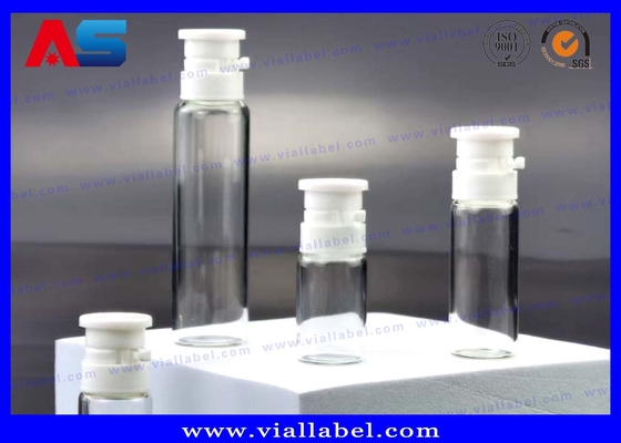 Beauty Oils 2ml 3ml 5ml 10ml Khóa đầu Vials thủy tinh nhỏ với nắp kéo dễ dàng