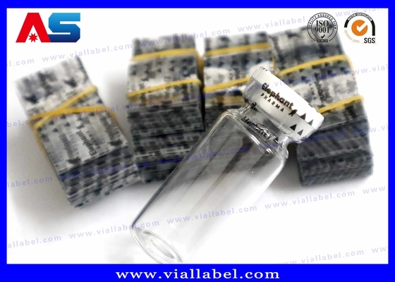 Nhãn ống co nhiệt PETG / PVC cho niêm phong nắp chai thủy tinh hoặc nhựa 10ml