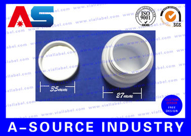 60ml PE viên nang thuốc nhựa 70mm * 27mm với bảo vệ nhạy cảm Seal chai thuốc nhựa