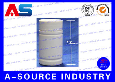- Tâm lý môi trường 80ml chai thuốc nhựa tròn / chai thuốc với nắp vít chai thuốc nhựa