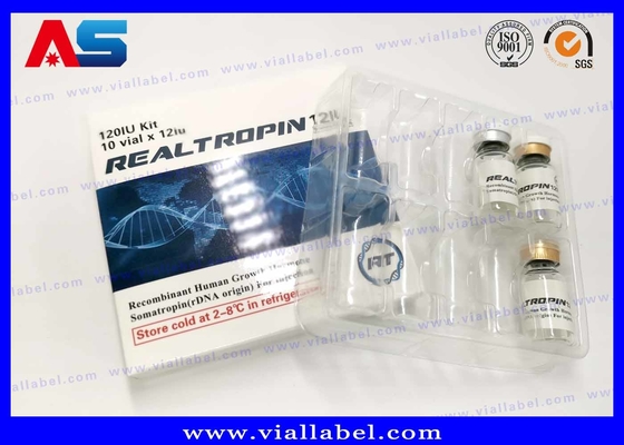 2ML / 3mL / 5mL / 10mL Bao bì Hcg Nhãn hộp giấy Và Blister nhựa tùy chỉnh