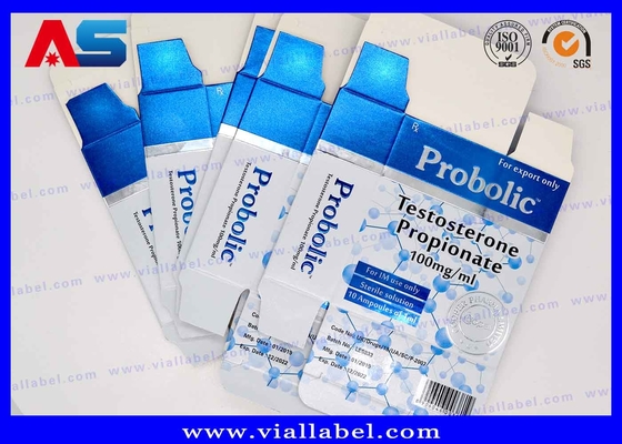 Tăng cường thể chất Propionate 1ml hộp ampoule in ấn thiết kế dược phẩm hộp cho các lọ nhỏ
