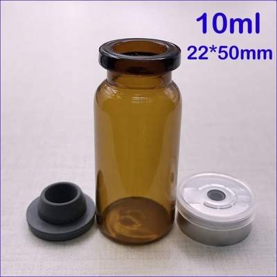 Phương pháp Phòng thí nghiệm đồ thủy tinh Hỗn thủy tinh Vials Giọt và nắp nhựa 10ml nhỏ thủy tinh vials