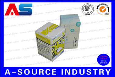 Glossy / Matt Bio Custom 10mL Vial Box Thẻ giấy Di chuyển hộp cho phòng thí nghiệm