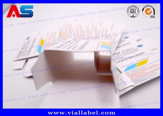 Các hộp chai thủy tinh giấy 10ml Vial Box For Pregnyl Hcg Pharmaceutical Packaging Box