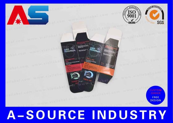 Nhãn bao bì dược phẩm có thương hiệu cho hộp in CMYK thiết kế chuyên nghiệp / lọ peptide