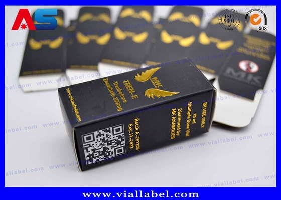 Hộp chai 10ml tùy chỉnh với lớp phủ mạ mỏng và mịn mịn