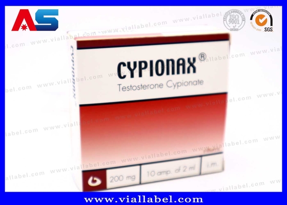 Hộp đóng gói dược phẩm CMYK cho 10 viên thuốc 1ml Hộp giấy và khay nhựa