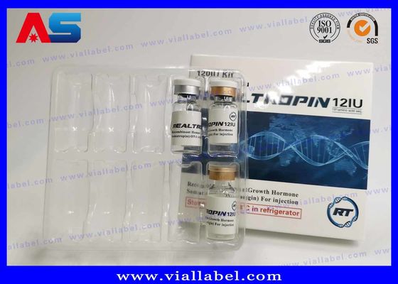 peptides 5mg - 30mg Bao bì Bảng giấy Bảng bọc dược phẩm Hộp 10 lọ