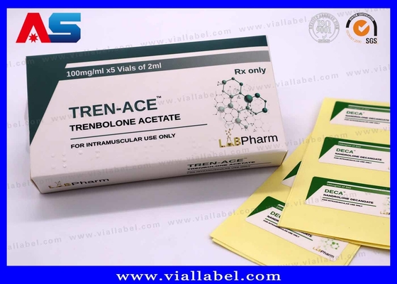 10ml Vial Box for Pharmaceutical Packaging in Holographic Printing bán trực tiếp thân thiện với môi trường
