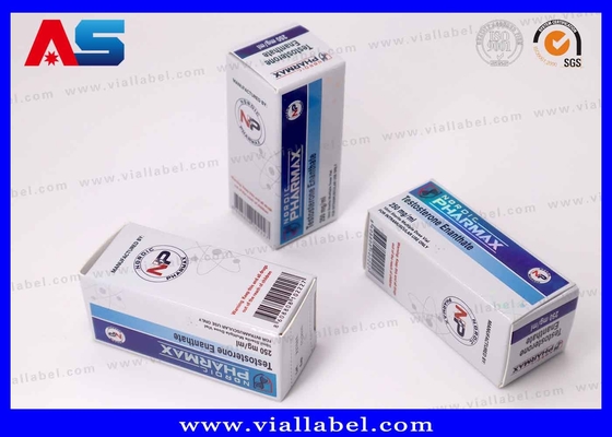 Máy laser sang trọng & Hộp giấy đúc cho chai thử nghiệm Enan 10ml Giải pháp đóng gói dược phẩm cao cấp
