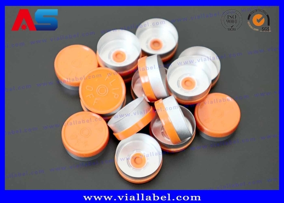 Khả năng tùy chỉnh 20mm Nhôm-Plastic Vial Caps Nhiều màu sắc thân thiện với môi trường Full-Tear và partial-Tear