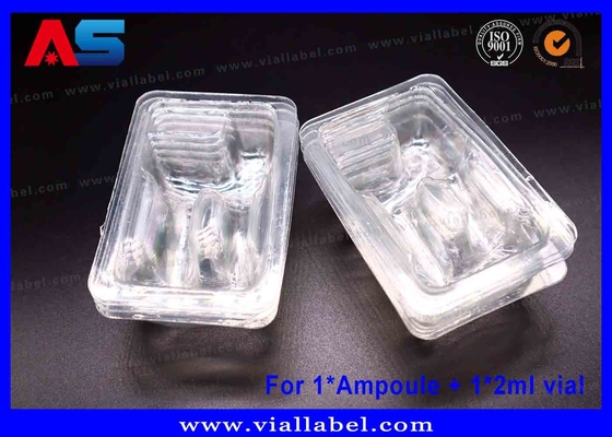 Đồ chứa bong bóng PET rõ ràng ¢ Bao bì an toàn hai buồng cho 1ml Ampoule & 2ml Vial∙ ISO-Certified, 12+ năm kinh nghiệm xuất khẩu