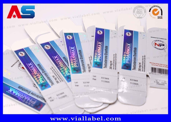 Holographic 10ml Vial Box with Recyclable PET Insert  ¢ Sustainable Pharma & Cosmetic Packaging 12 năm kinh nghiệm OEM/ODM