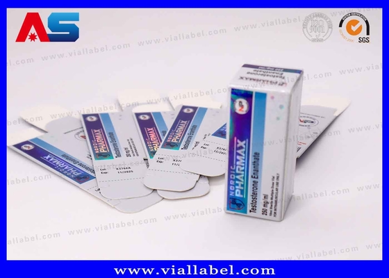 Holographic 10ml Vial Box with Recyclable PET Insert  ¢ Sustainable Pharma & Cosmetic Packaging 12 năm kinh nghiệm OEM/ODM