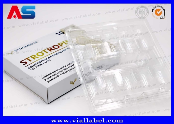 Hộp chai 10ml sang trọng tùy chỉnh với thương hiệu dẻo vàng ️ Hiển thị cao cấp cho dầu tiêm dược phẩm