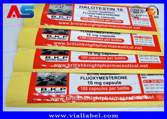Nhãn nhãn chai thuốc có thể tùy chỉnh cho các chiến lược ghi nhãn cá nhân và nhắm mục tiêu
