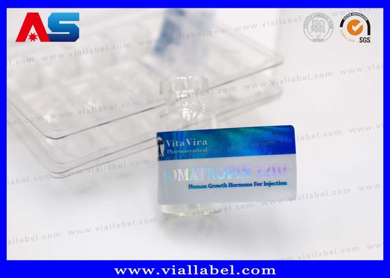 Nhãn viên peptide bền cho 2ml thùng với bản vẽ tùy chỉnh Dịch vụ thiết kế miễn phí MOQ 100pcs