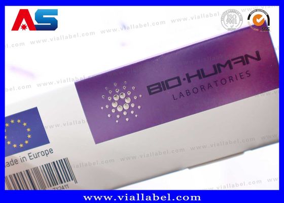 Viên tiêm peptides (2 x 2ml Vials) Hộp đóng gói hộp để xây dựng cơ thể