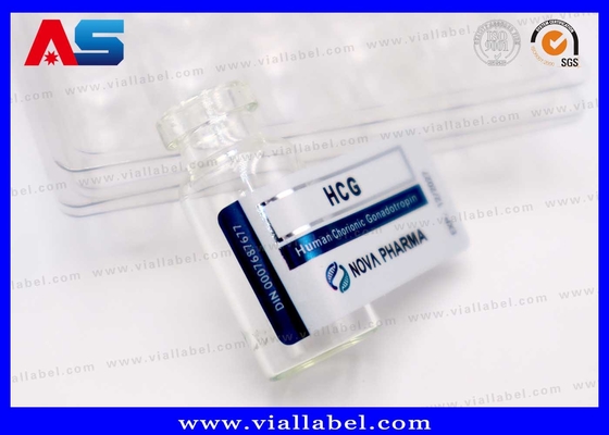 2ml Nhãn nhãn chai tiêm nhỏ, Matt Nhãn nhãn vi-lô Hcg tùy chỉnh