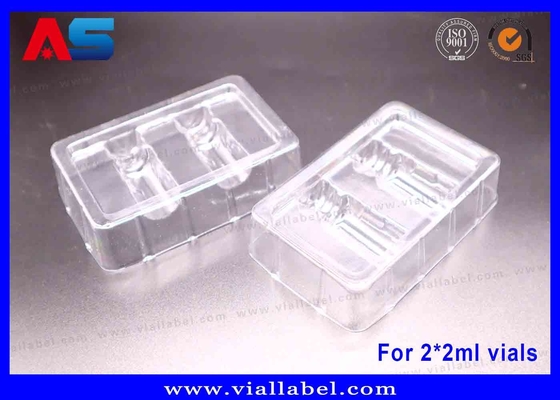 2ml chai Blister Tray For Tirzepatide / Hcg Package Blisters 50um Thickness Clear Trays