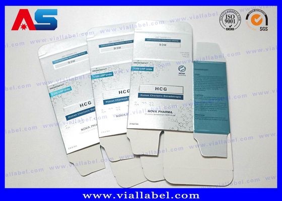 Chất lượng cao 3ml hộp giấy Peptide gói cho 2 lọ 3ml thiết kế miễn phí MOQ 500 bộ