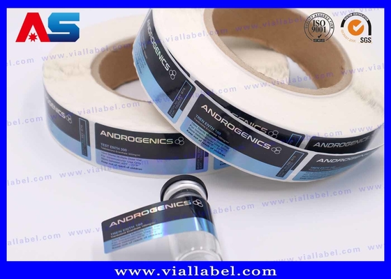 Nhãn chai Peptide in ấn, Nhãn Tirzepatide in tùy chỉnh Laser Holographic MOQ 100pcs