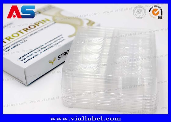 Glossy/ Matt Laminated 2ml / 3ml Vial Box Injection Glass Bottle for Peptides / Hcg / Somatropin