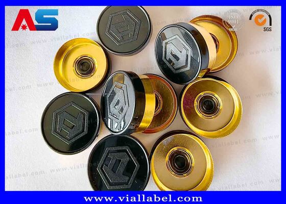 20mm Flip Off Caps Logo tùy chỉnh, Flip Top Bottle Caps khắc Logo tùy chỉnh MOQ 30000pcs