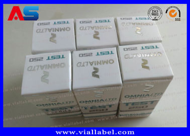 Các tiêm peptide tùy chỉnh Thẻ viên giấy Để đóng gói dược phẩm Omnia hộp giấy nhỏ