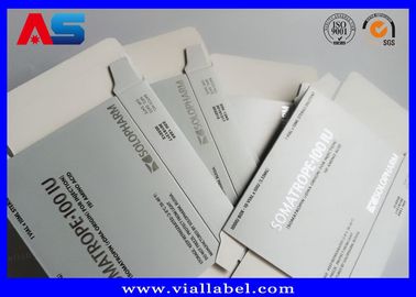 Somatropin Bodybuilding Hcg Tablet Custom Pill Box / Medicine Box Box Box Box hộp giấy giấy bạc