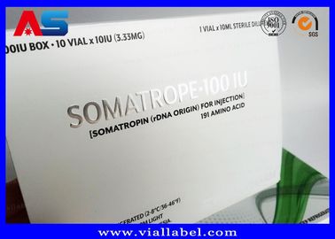 Somatropin Bodybuilding Hcg Tablet Custom Pill Box / Medicine Box Box Box Box hộp giấy giấy bạc