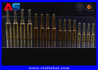 Vô trùng số lượng lớn 10ml 1ml 2ml Lọ thủy tinh Amber Ampoule Tiêm bắp