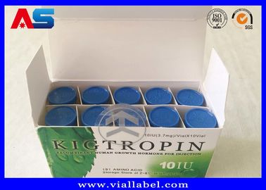 300g Hộp đóng gói chai giấy Đối với 2ml Peptides hộp đóng gói thuốc Vial thủy tinh