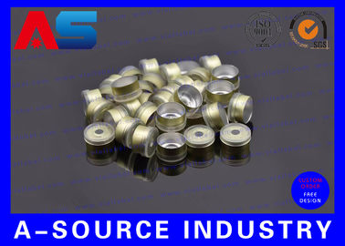 Custom 15ml / 30ml Small Glass Vials With Dropper Flip Off Lids And Crimpers